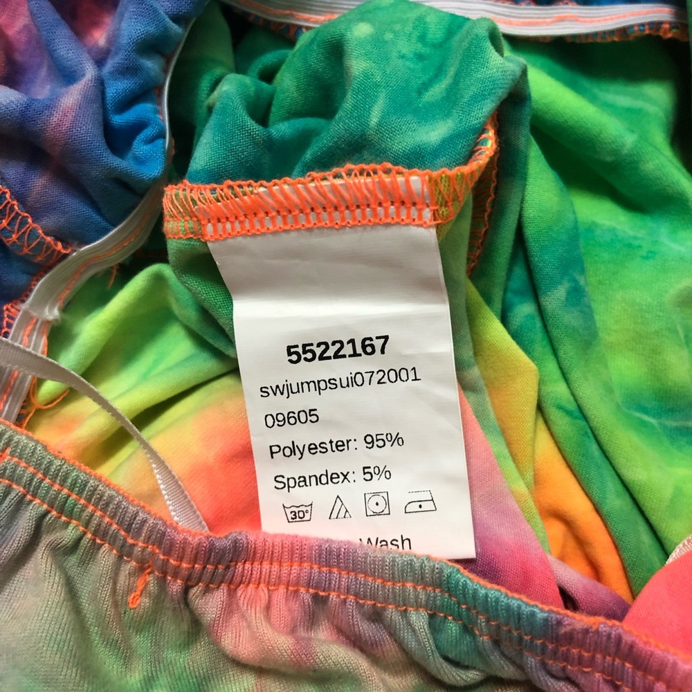 NEW Tie Dye Romper - Picture 6 of 7